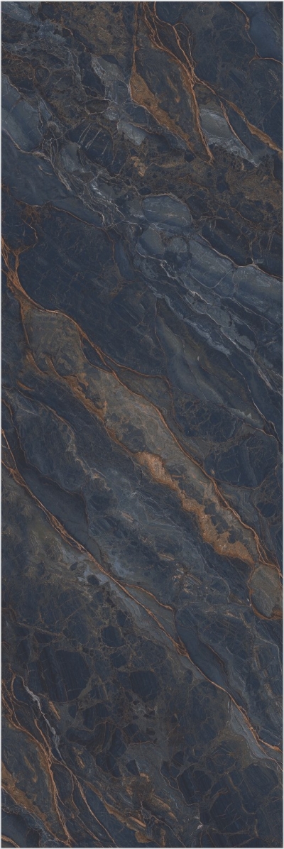 Gạch Lát Nền Khổ Lớn Monet Black 800x2400x15mm