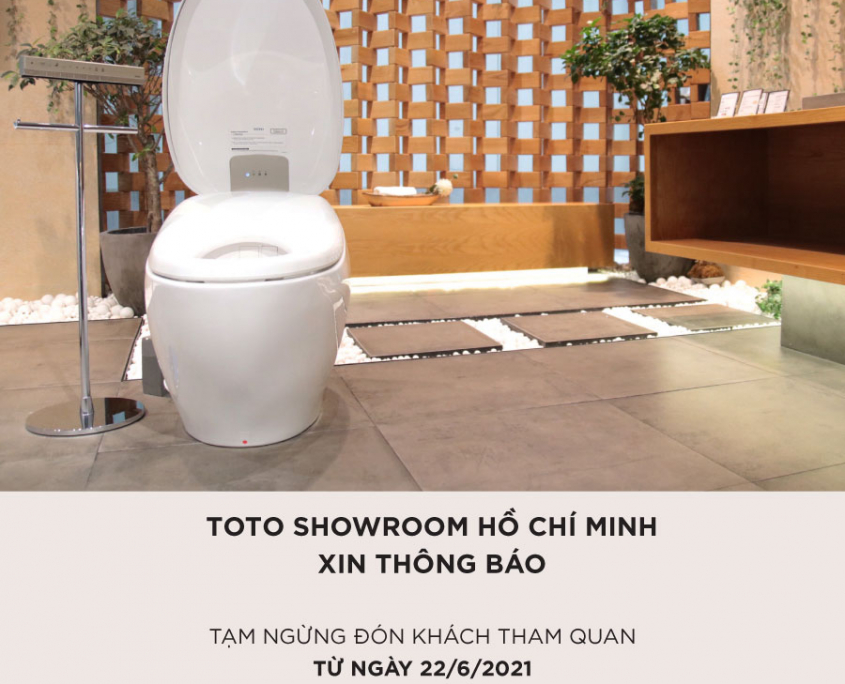 TOTO SHOWROOM HỒ CHÍ MINH CHUNG TAY ĐẨY LÙI ĐẠI DỊCH COVID19