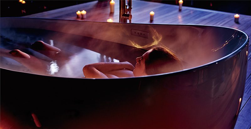 Liệu pháp hương thơm khi tắm thư giãn tinh thần	