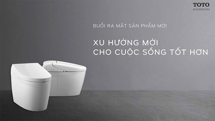 TOTO Showroom: Sự kiện ra mắt sản phẩm mới: Xu hướng mới cho cuộc sống tốt hơn	