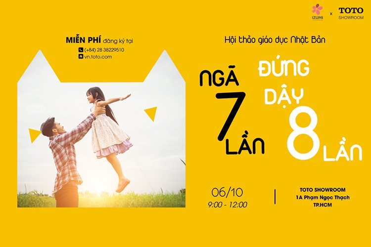 TOTO Showroom Hội thảo giáo dục Nhật Bản: Tầm quan trọng của “thói quen”	