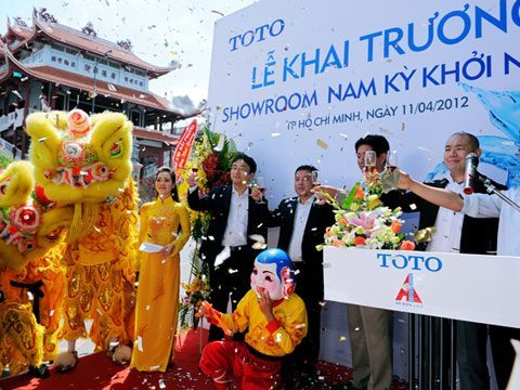 	TOTO Việt Nam chính thức ra mắt Showroom cao cấp tại TP. Hồ Chí Minh	