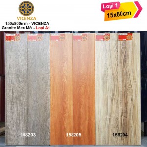 Gạch Giả Gỗ 15x80 Vicenza 158203-158204-158205