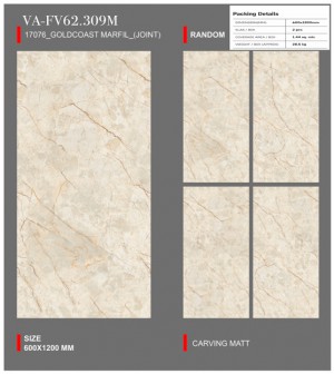Gạch Lát Nền Việt - Ấn VA-FV62.309M 600x1200mm