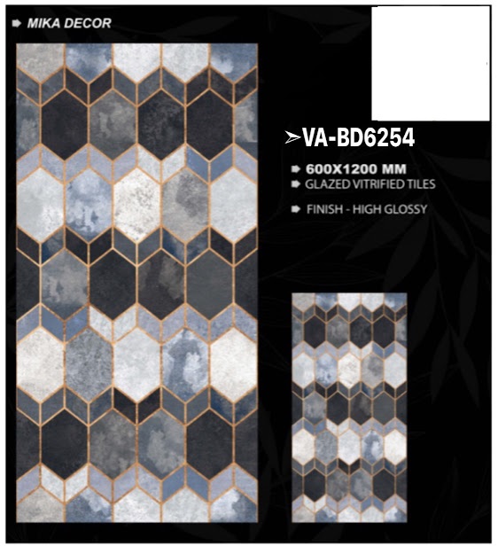 Gạch ốp tường Việt - Ấn VA-BD6254 600x1200mm