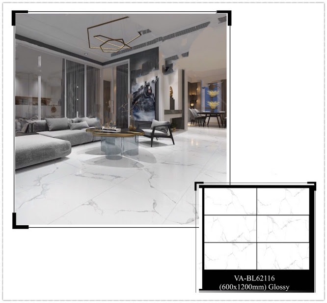 Gạch lát nền Việt - Ấn VA-BL62116 600x1200mm