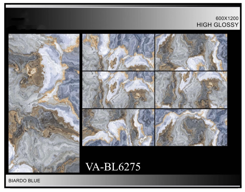 Gạch lát nền Việt - Ấn VA-BL6275 600x1200mm
