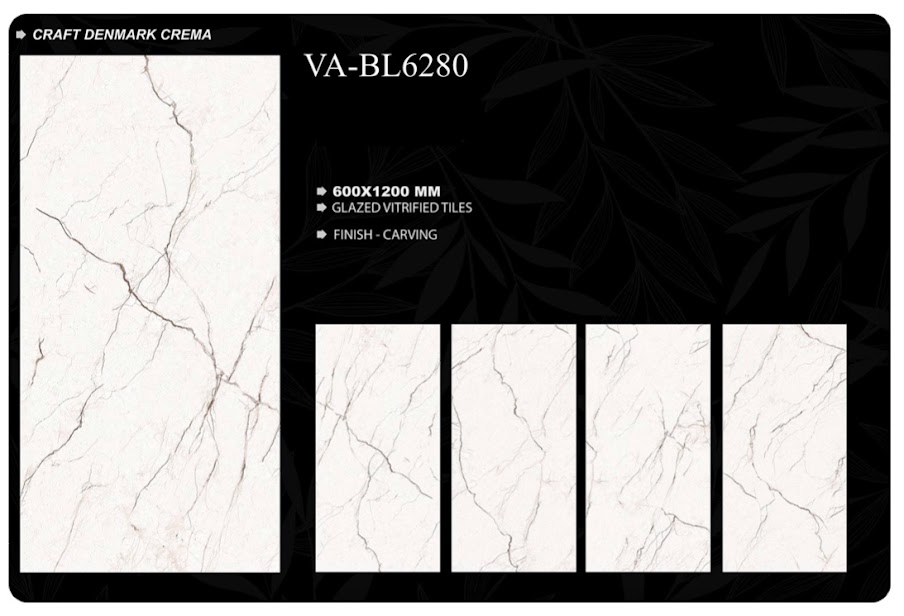 Gạch lát nền Việt - Ấn VA-BL6280 600x1200mm