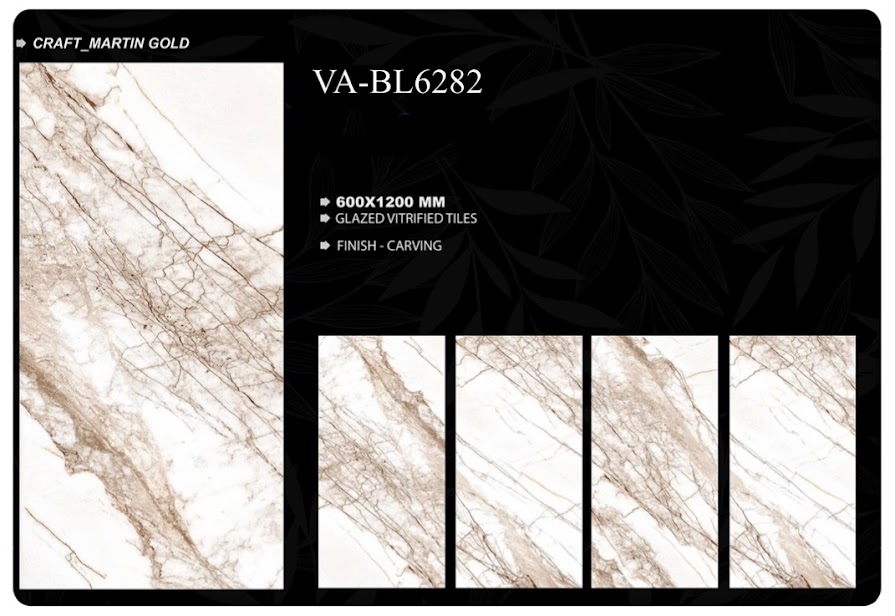Gạch lát nền Việt - Ấn VA-BL6282 600x1200mm