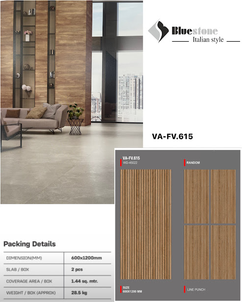 Gạch ốp tường Việt - Ấn VA-FV.615 600x1200mm