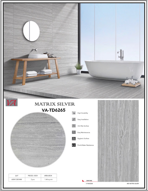 Gạch lát nền Việt - Ấn VA-TD6265 600x1200mm