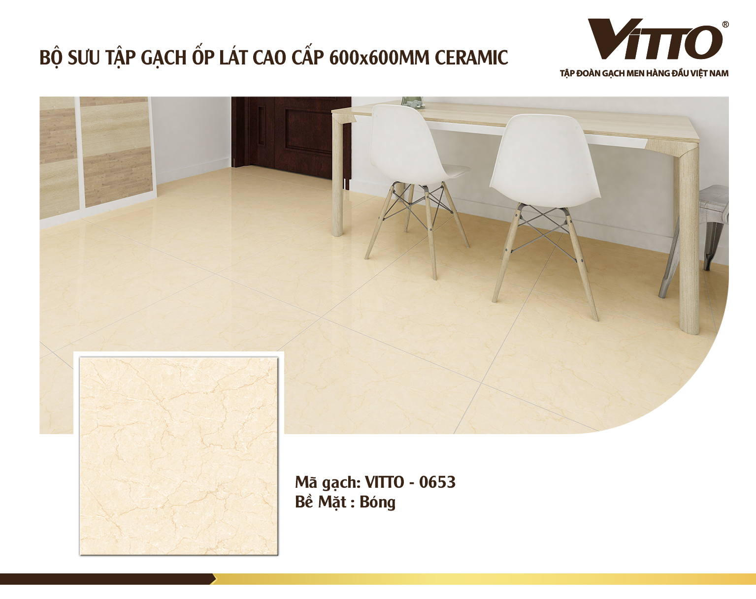 Gạch ốp lát Vitto 0653