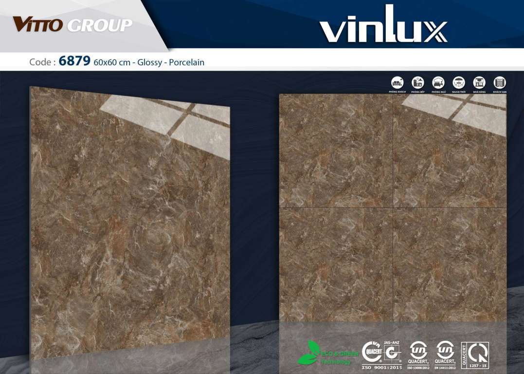 Gạch óp lát 60x60 Vitto 6879 Gạch óp lát 60x60 Vitto 6879