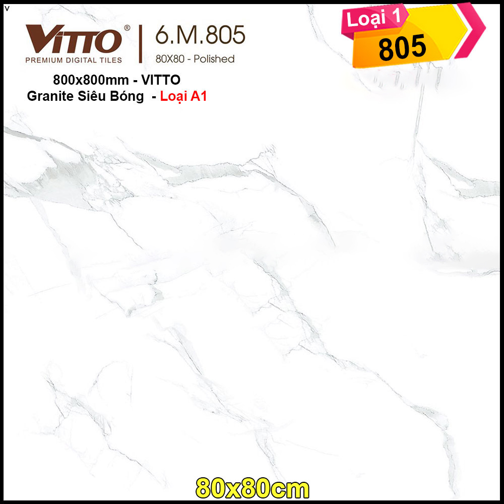 Gạch Lát Nền 80x80 Vitto 805