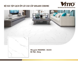 Gạch ốp lát 60x60 Vitto 06103